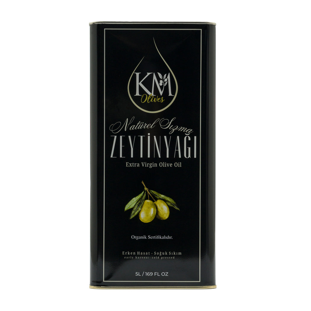 Erken Hasat Soğuk Sıkım Organik Zeytinyağı 5000ml
